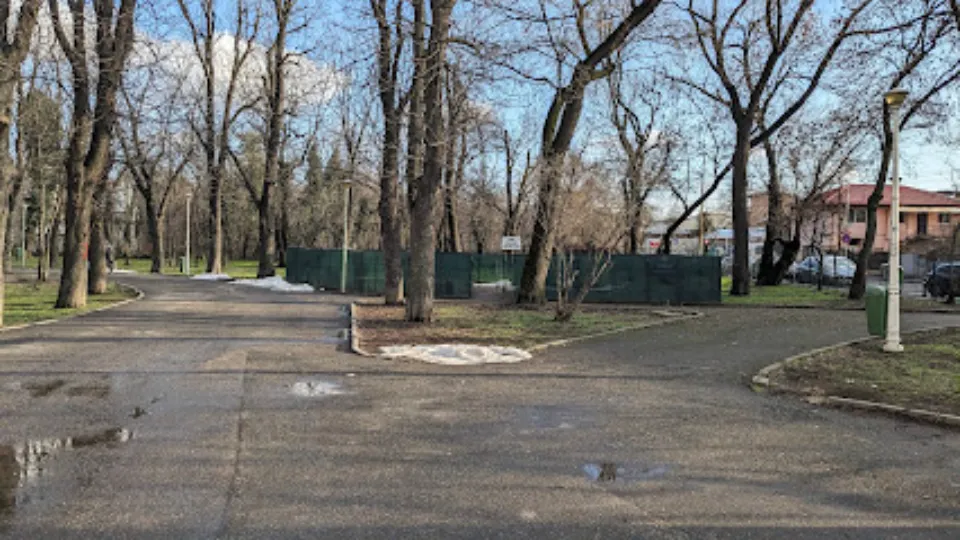 Dog park — fotografie de copertă
