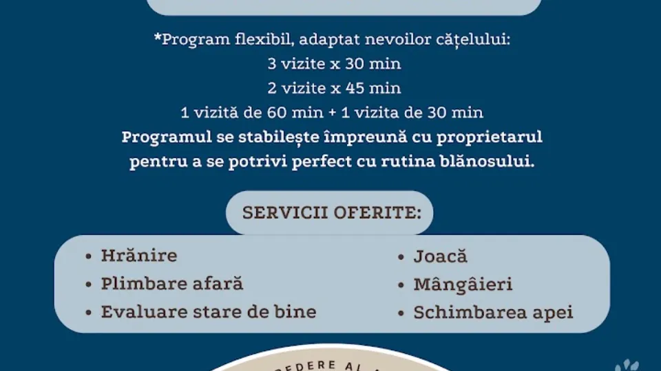 Pet Sitter Mangalia — fotografie de copertă
