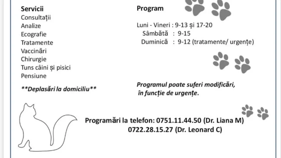 DOCTOR LEO VET SRL — fotografie de copertă